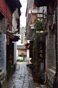 One of the back streets 
