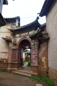 Entrance to an old Chinese house